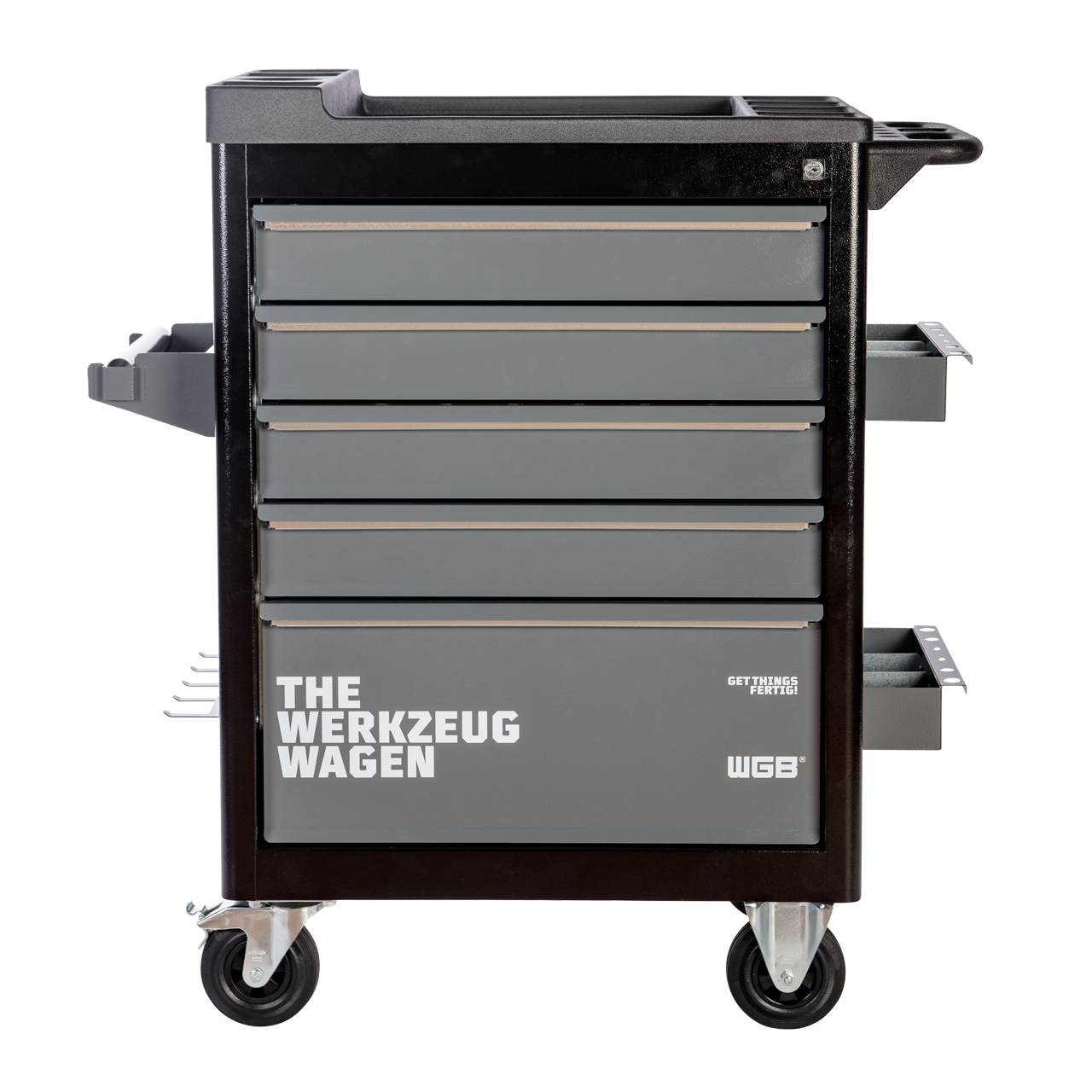 Tool Trolley - 5 compartments