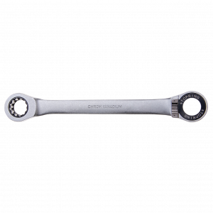 Double-Box Gear Wrench with Stopring