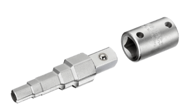 Steckschlüsseleinsätze, Betätigungswerkzeuge, Garnituren